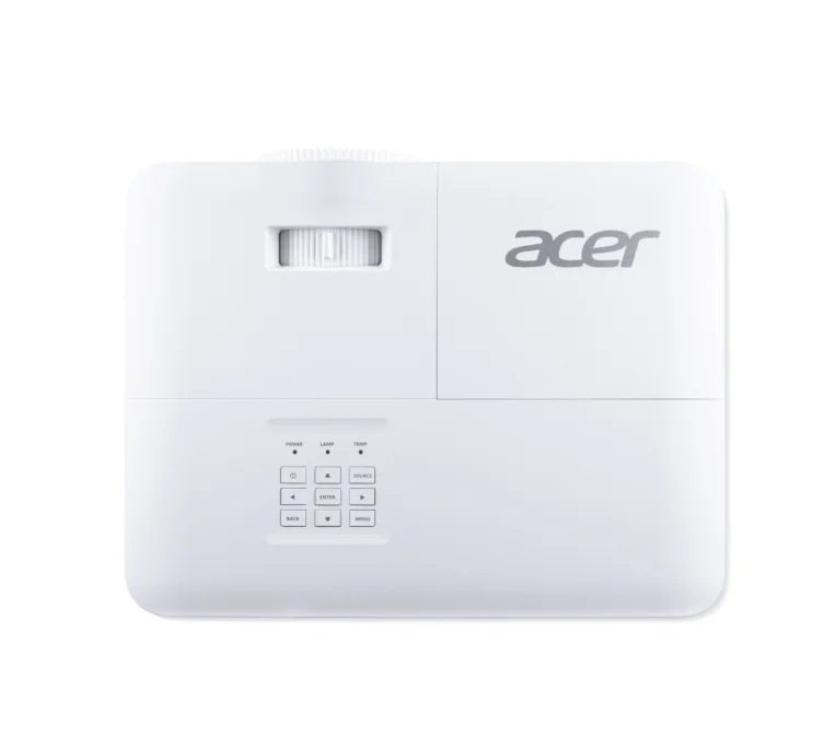 Acer Projector H6560, DLP, FHD (1920x1080), 5200 ANSI Lumens, 15 000:1, 1.3x, HDMI 2x1.4, DC Out (5V/1.5A, USB-A), RS232, Audio in/out, Bluelight Shield, Speaker 10W, Bag, 2.75 kg, 2Y, White