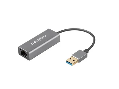Natec Cricket USB to RJ45 Ethernet Adapter Network Card Cricket USB 3.0, 1xRJ45 1GB, Cable