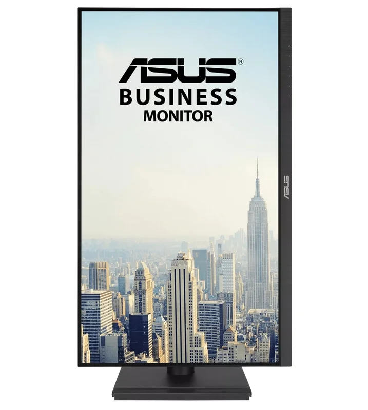 Asus VA27DQFS Business Monitor, 27", IPS, Full HD, Frameless, 100Hz, Adaptive-Sync, 1ms MPRT, HDMI, DP, VGA, Low Blue Light, Flicker Free, Ergonomic Design, Wall Mountable, Black