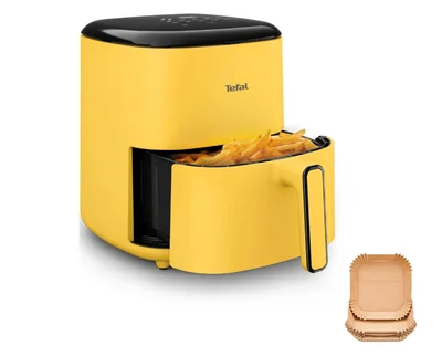 Фритюрник с горещ въздух Tefal – EY2452E0, 5.0L, жълт