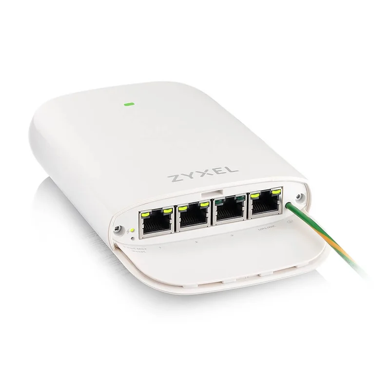 ZyXEL PoE12-3PD, 4 x 1Gb port PoE extender. 45W PoE budget, IP55 rated (outdoor)