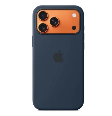 Apple iPhone 17 Pro Max Silicone Case with MagSafe – Midnight