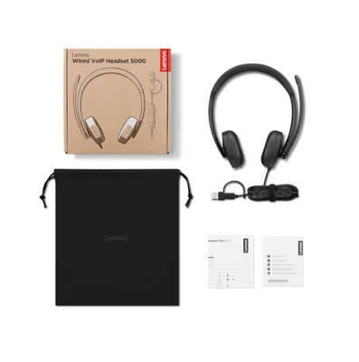 LENOVO Wired VoIP Headset 5000 Teams