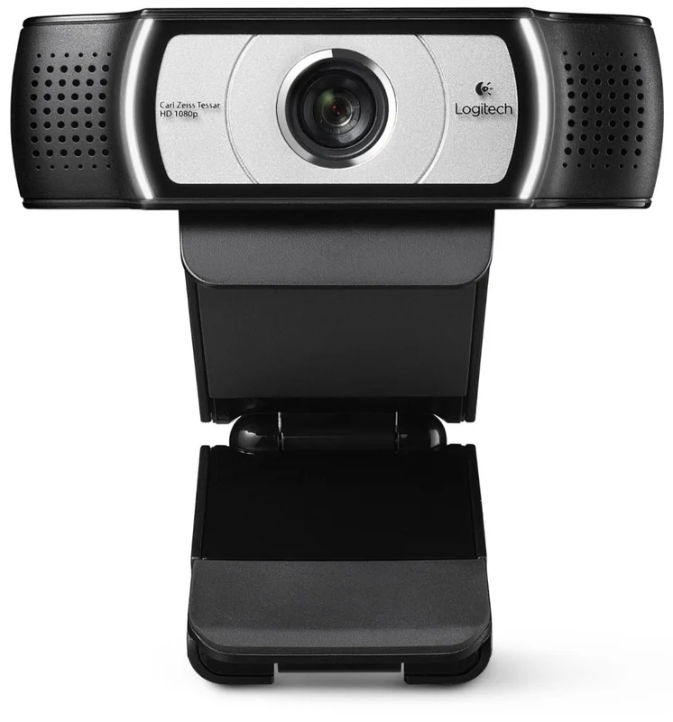 Logitech C930e Webcam, Full HD, Autofocus, Built-in mic, 90° FoV, Black
