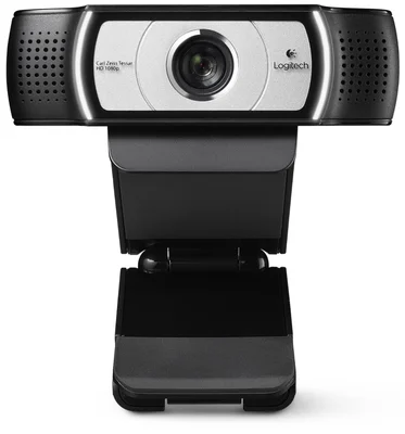 Logitech C930e Webcam, Full HD, Autofocus, Built-in mic, 90° FoV, Black