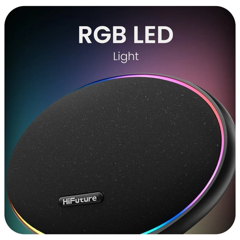 Тонколона HiFuture ORBIT Black 80W Bluetooth 5.4, IPX4, DSP, 8 часа работа, USB Type-C