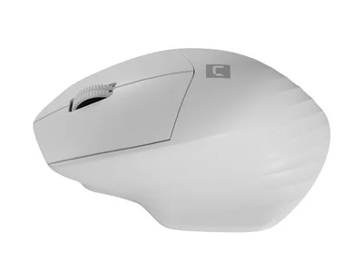 Мишка NATEC Siskin Wireless 1600 DPI 2.4GHz + Bluetooth 5.0, оптична, бяла