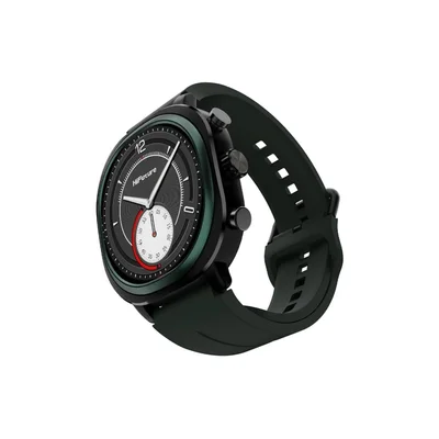 HiFuture AIX Lite Green,  1.43" AMOLED,  466*466, Powered by Dual Core & Syntra AI, Bluetooth Call, 1ATM Waterproof, Sixth Generation Health Sensor, Up to 10 days daily use, Extra Fabric Strap inbox