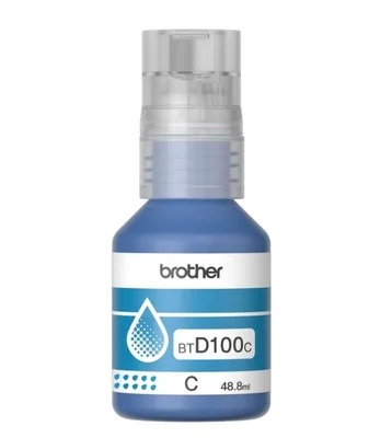 Мастило Brother BTD100C Cyan 48.8ml висок капацитет