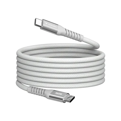 Verbatim Sync & Charge USB-C to USB-C 60W Magnetic 120 cm - Grey