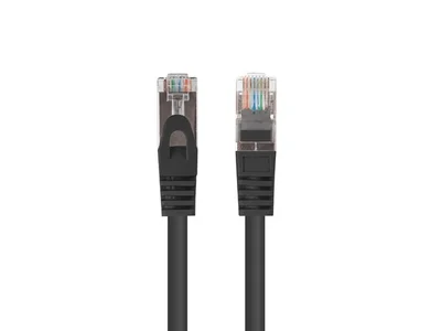 Lanberg patch cord CAT.6 FTP 0.25m, Fluke Passed, black (10-pack)