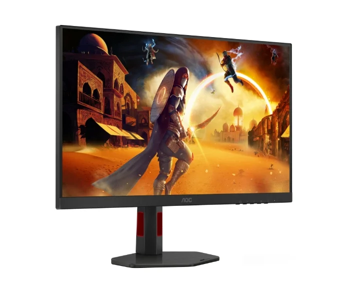 AOC U27G4R, 27" Fast IPS WLED, 3840x2160@160Hz, 1ms GtG, 0.5ms MPRT, 400cd m/2, 1000:1, 80M:1 DCR, Adaptive Sync, FlickerFree, Anti Blue Light, Tilt, Height Adjust, Pivot, Swivel, 2xHDMI, DP, USB Hub