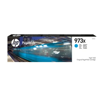 Мастило HP 973X PageWide F6T81AE Cyan свръхвисок капацитет