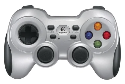 Logitech Gamepad F710, Dual Vibration Feedback, Steam Support, D-Pad, 2.4 GHz Wireless