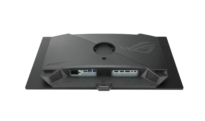 Asus ROG Strix OLED XG27ACDNG gaming monitor ,27", 1440p QD-OLED panel, 360 Hz, 0.03 ms, custom heatsink, OLED Anti-flicker, ASUS OLED Care+, uniform brightness, G-SYNC compatible, 99% DCI-P3, and DisplayWidget Center,Black