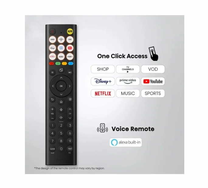 Hisense 55" E7S, 4K Ultra HD 3840x2160, QLED, Quantum Dot, HDR 10+, HLG, Dolby Vision, DTS Virtual X, Smart TV, WiFi, Light Sensor, BT, Anyview Cast, 3xHDMI, 2xUSB, LAN, CI+, DVB-T2/C/S2, Black