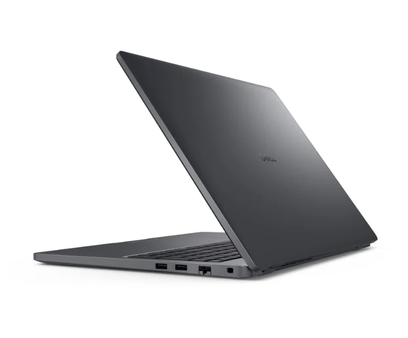Dell Pro 16 PC16250, Intel 5 120U (10 cores, up to 5.0 GHz), 16" FHD+(1920x1200) 300nits AG, 8 GB: 1x8 GB, DDR5, 5600 MT/s, 512 GB TLC SSD, Intel Graphics, FHD HDR IR Cam and Mic, Wi-Fi 6E, FPR, Backlit Kb, Win11 Pro, Magnetite, 3Y PS
