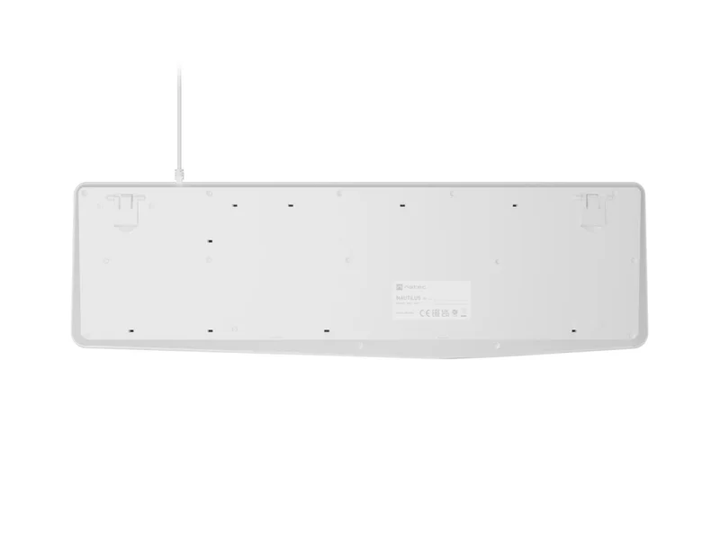 Natec Keyboard Nautilus US Layout White