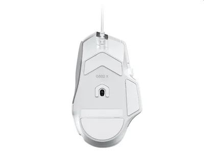 LOGITECH G502 X Corded Gaming Mouse - WHITE - USB - EER2