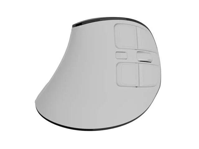 Мишка NATEC Euphonie Vertical PRO Wireless, Bluetooth 5.0, 4000 DPI, програмируема, бяла