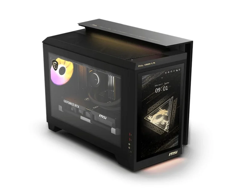 MSI MEG Vision X AI 2NVV9-208EU, Core Ultra 9 285K(36M Cache, up to 5.70GHz), GeForce RTX 5080 16G SHADOW 3X GDDR7, Z890, Liquid(360mm), 32GB(2x16GB 5600Mhz), 2TB M2, 1200W 80 Plus Gold PSU, 13" FHD Touch, MSI Project Zero, Win11Home, 42.6 Liter, 18.23kg