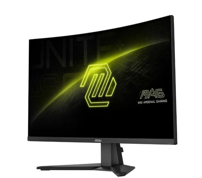 MSI MAG 276CF E20, 27", 0.5ms, 200Hz, Rapid VA, 1920x1080 (FHD), 16:9, CURVE 1500R, AMD FreeSync Premium, 76% DCI-P3, AG, HDR Ready, 250 nits, 3000:1, DCR 100M:1, DP(1.2a), 2xHDMI 2.0b, Tilt, VESA, Black, 3.95kg