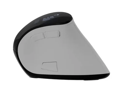 Мишка NATEC Euphonie Vertical PRO Wireless, Bluetooth 5.0, 4000 DPI, програмируема, бяла