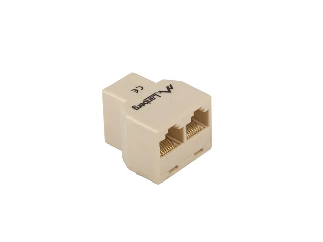 Конектор LANBERG – RJ-45 към 2x RJ-45, инлайн преходник