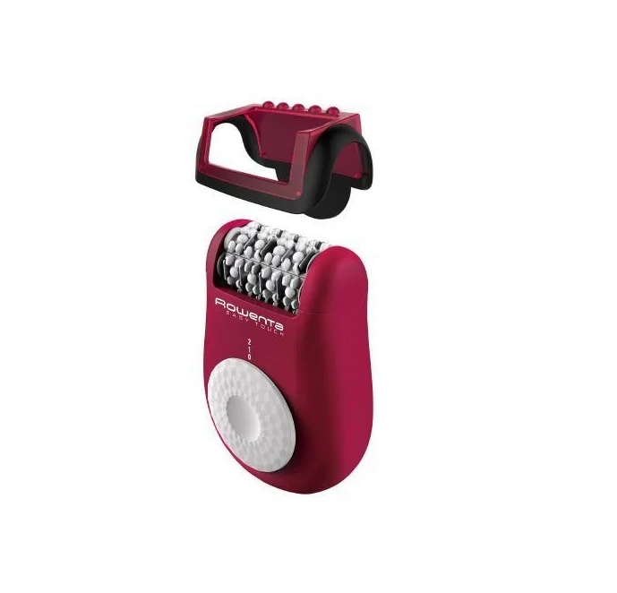 Rowenta EP1120F1 Easy Touch DARK Pink,  compact, 2 speeds, cleaning brush, beginner attachment