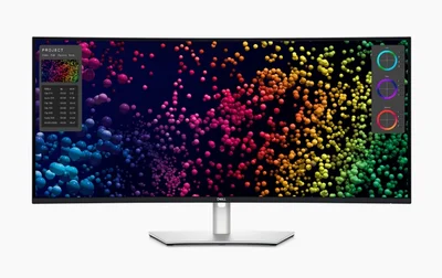 Dell U4025QW, 39.7" 5K UtraSharp Curved WUHD (5120x2160), AG, IPS, 21:9, 5ms, 1000:1, 600 cd/m2, DCI-P3 99%, HDMI, DP, HDR600, USB Hub, Thunderbolt 4/USB-C, USB 3.2, RJ45, Speacers, PbP,  Height Adjustable, Swivel, Tilt, Black