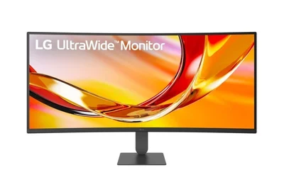 LG 34U640B-B, 34" UltraWide  21:9, VA, Curved, 144 Hz, 5ms, 4000:1, 300cd/m2, WQHD 3440x 1440, sRGB 99%, HDR 10, USB Type-C, PD-65W, HDMI, DisplayPort, DP, Reader mode, AMD FreeSync, KVM Switch, Tilt, Height (Range), Black
