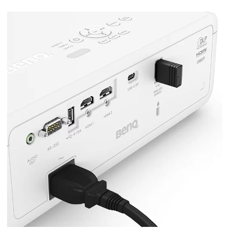 Мултимедиен проектор BenQ LH650 DLP, Full HD 1080p, Laser, 4000 ANSI lumens, 3 000 000:1 контраст