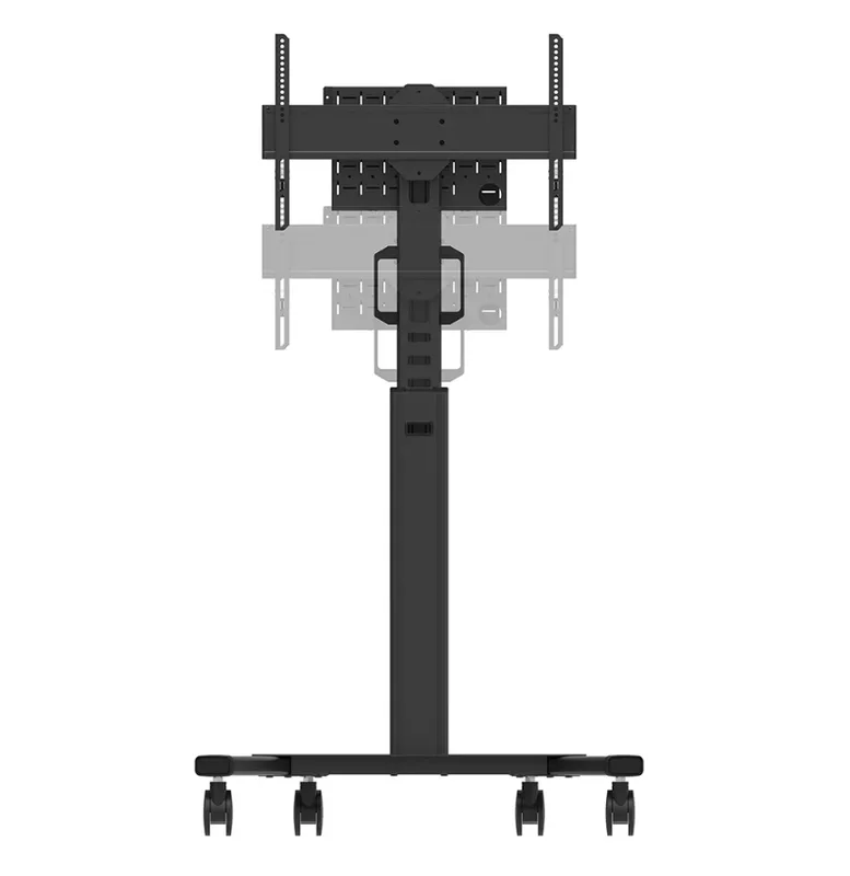 Neomounts Select Mobile Display Floor Stand (37-75") 10 cm. Wheels, Black