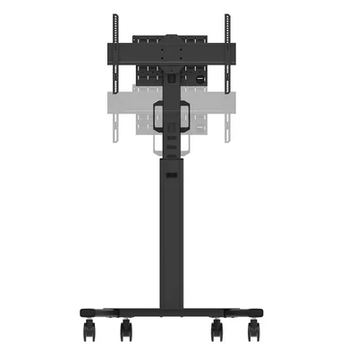 Neomounts Select Mobile Display Floor Stand (37-75") 10 cm. Wheels, Black