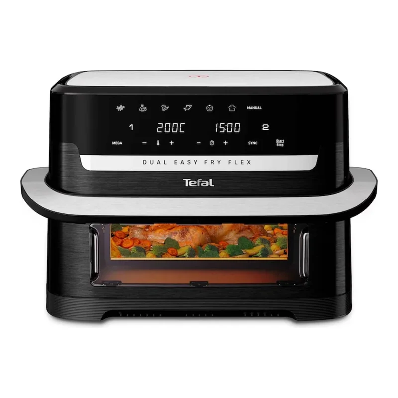 Готварски уред Tefal – EY9278E0 Flex Easy Fry Infrared, 9.0 л, 2700 W, черен