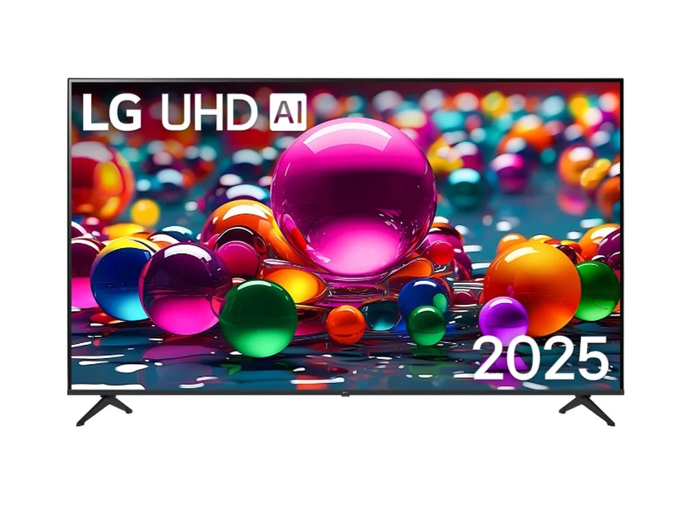 LG 75UA75006LA, 75" 4K UltraHD TV 4K (3840x2160), DVB-T2/C/S2, webOS 25 Smart, ThinQ AI, ?7 AI, WiFi, HDR10 pro, HLG, ALLM/HGiG, 4K Upscaling, AI Sound pro, Multiple View, HDMI eARC, LAN, USB, Bluetooth, Google Cast, 2 Pole Stand, Black