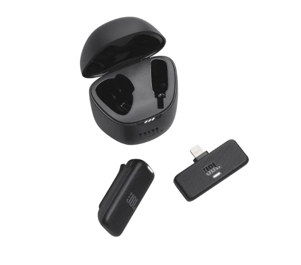 JBL QUANTUM Stream Wireless Lightning - Wearable wireless streaming microphone for lighting connection