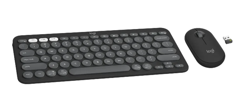 Logitech Pebble 2 Combo - TONAL GRAPHITE - US INT'L - 2.4GHZ/BT - N/A - INTNL-973 - UNIVERSAL