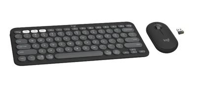 Logitech Pebble 2 Combo - TONAL GRAPHITE - US INT'L - 2.4GHZ/BT - N/A - INTNL-973 - UNIVERSAL