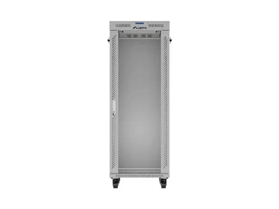Комуникационен шкаф LANBERG – 32U/600x800, свободностоящ, 19", стъклена врата, сив