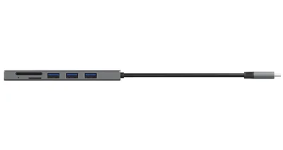 TRUST Halyx Fast USB-C Hub & Card Reader
