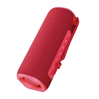 HiFuture Alpha Red, Bluetooth 5.3, IPX7 Waterproof, 20W Output, Pair to Play (TWS Mode), Up to 12 Hours Playtime, Built in 2-in-1 Amplifier
