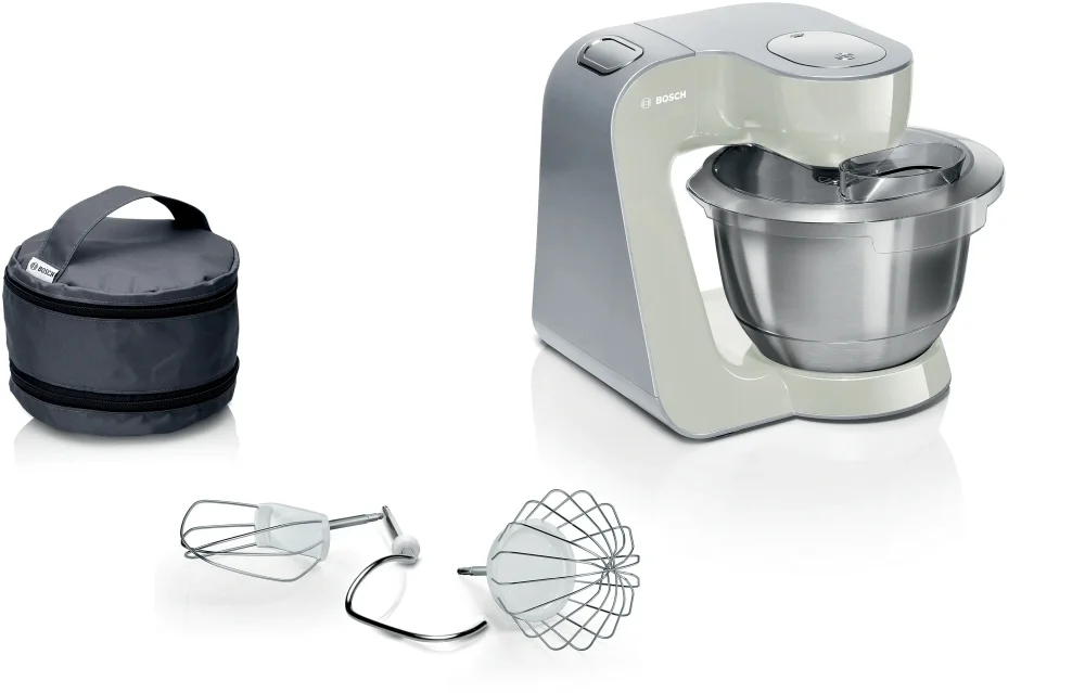 Кухненска машина BOSCH – MUM58L00, SER4, MUM5, 1000W, 3.9л купа, 7 скорости, сива