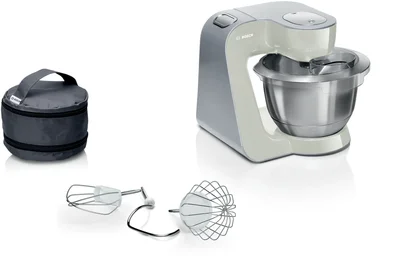 Кухненска машина BOSCH – MUM58L00, SER4, MUM5, 1000W, 3.9л купа, 7 скорости, сива