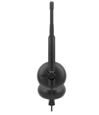 Слушалки DELL WH125 жични с микрофон, USB, черни