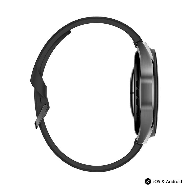 Huawei Watch 6, Niz-L19F, Black, 46.4 mm, 1.5-inch LTPO OLED color screen, 2.4GHz, BT5.0 and BR+BLE, 64GB; RAM 2GB, 4G LTE FDD, NFC, IP68, IP69, 5ATM, 40-meter diving grade waterproof,  4.5  days, 867 mAh + Huawei FreeBuds 7i Conch-T010 White