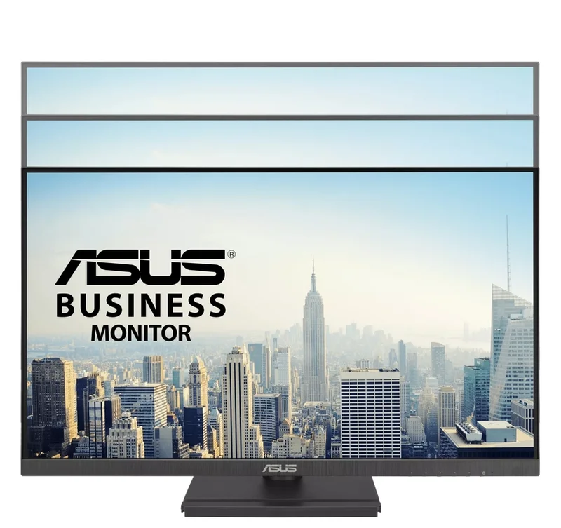 Asus VA27DQFS Business Monitor, 27", IPS, Full HD, Frameless, 100Hz, Adaptive-Sync, 1ms MPRT, HDMI, DP, VGA, Low Blue Light, Flicker Free, Ergonomic Design, Wall Mountable, Black