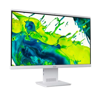 AIO компютър Acer Aspire S27-B 27" FHD IPS 144Hz, Intel Core Ultra 5 115U, 16GB DDR5, 1TB SSD, Intel Arc Graphics, без OS, бял