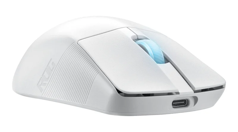 Геймърска мишка ASUS ROG Harpe Ace Aim Lab Edition 36 000 dpi, 5 бутона, бяла