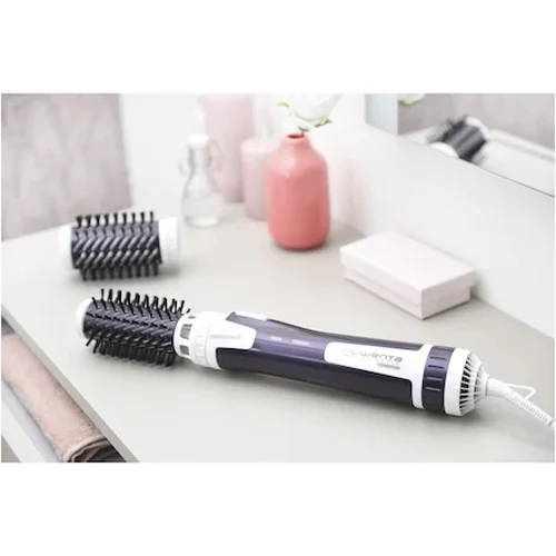 Rowenta CF9530F0, Brush Activ Volume & Shine, rotative brush, double ionisation, 1000W, 2 temperature settings + cool air, 2 rotation directions, 2 brushes diameters (40 mm - 50 mm)
